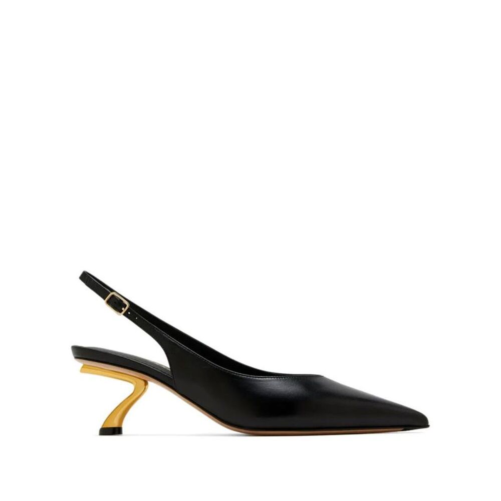 Cleya 55 S-Shaped Leather Slingback Women